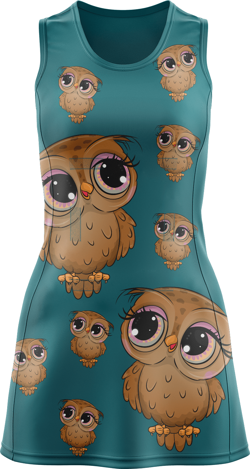 Owl Ladies Mini Dress - fungear.com.au