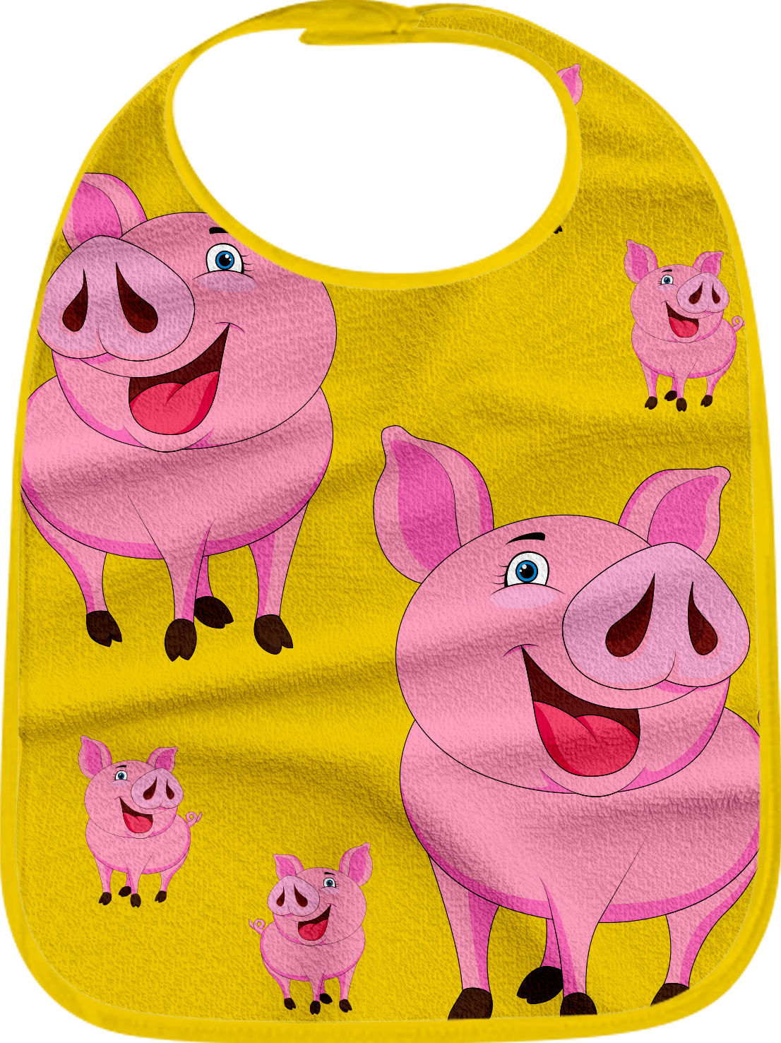 Percy Pig Bibs - fungear.com.au