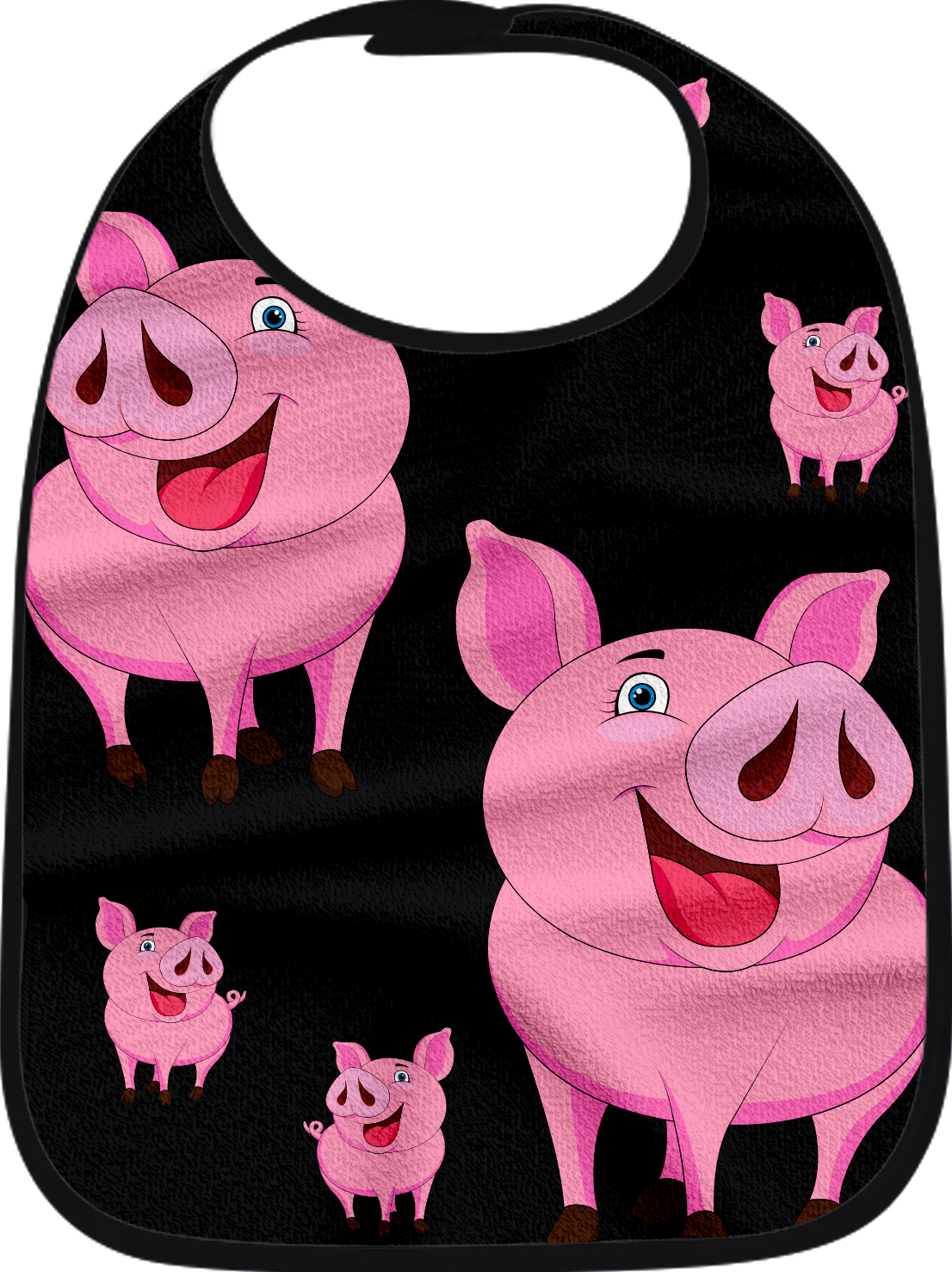 Percy Pig Bibs - fungear.com.au