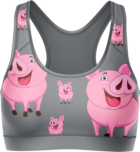 Percy Pig Crop Top - fungear.com.au