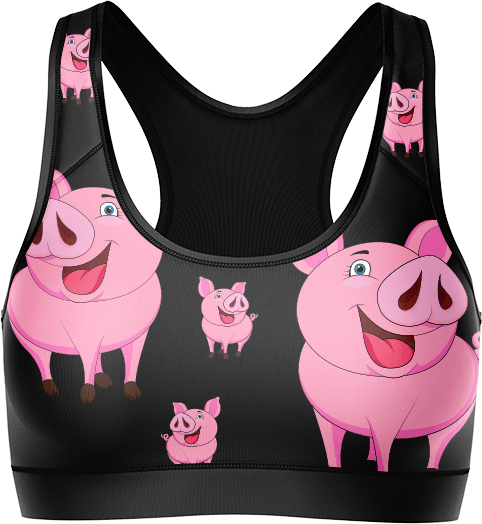 Percy Pig Crop Top - fungear.com.au