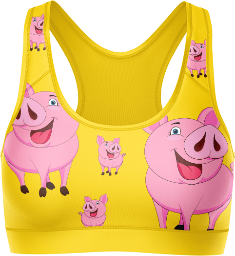 Percy Pig Crop Top - fungear.com.au
