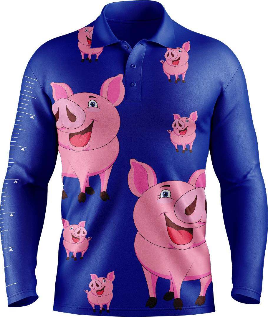 Percy Pig Fishing Shirts - fungear.com.au