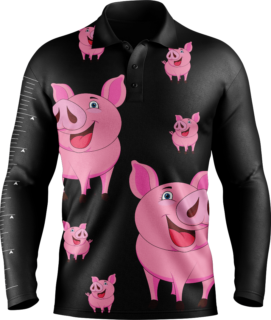 Percy Pig Fishing Shirts