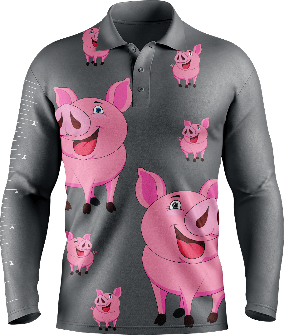 Percy Pig Fishing Shirts - fungear.com.au