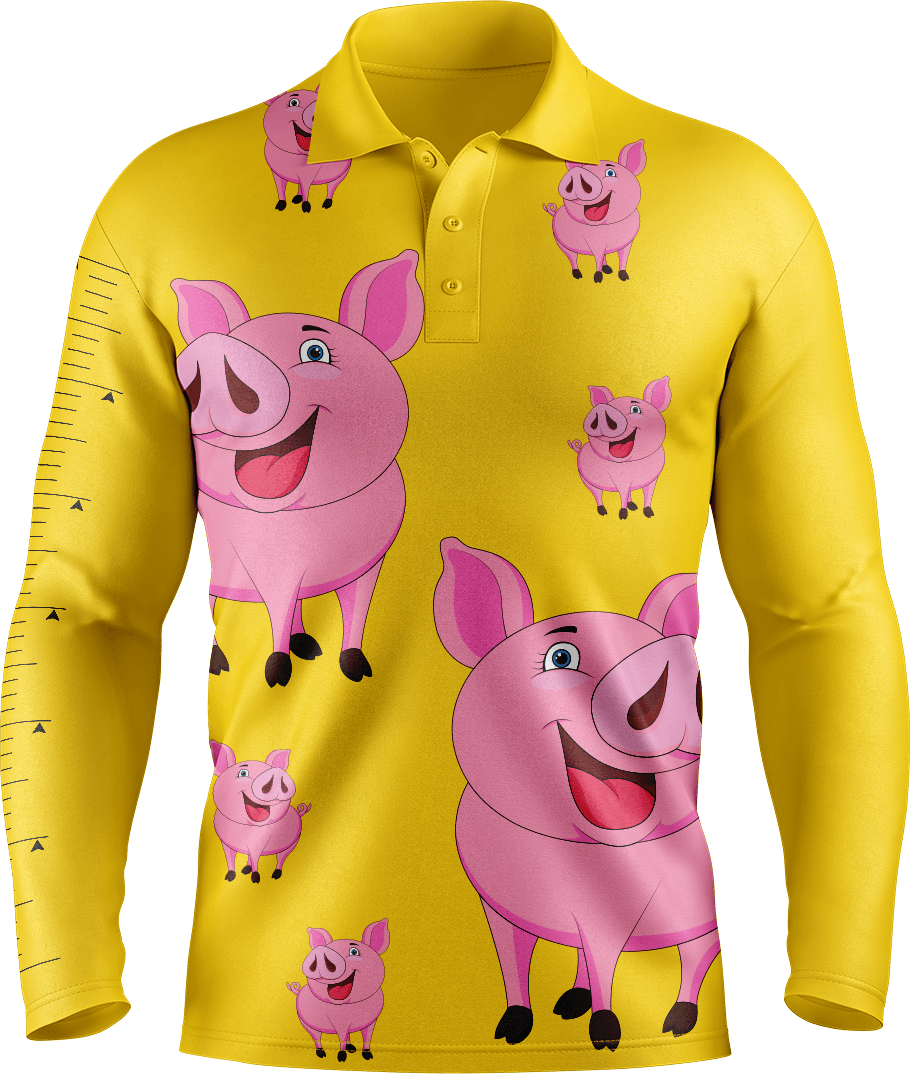 Percy Pig Fishing Shirts - fungear.com.au