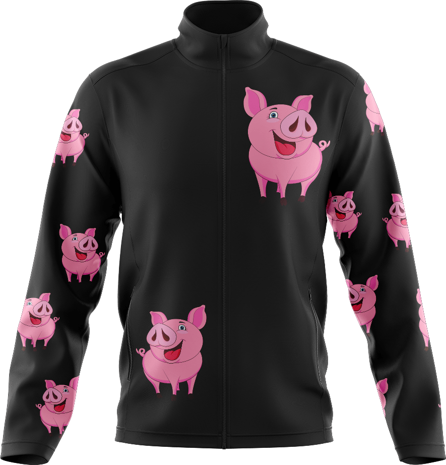 Percy Pig Full Zip Track Jacket - fungear.com.au