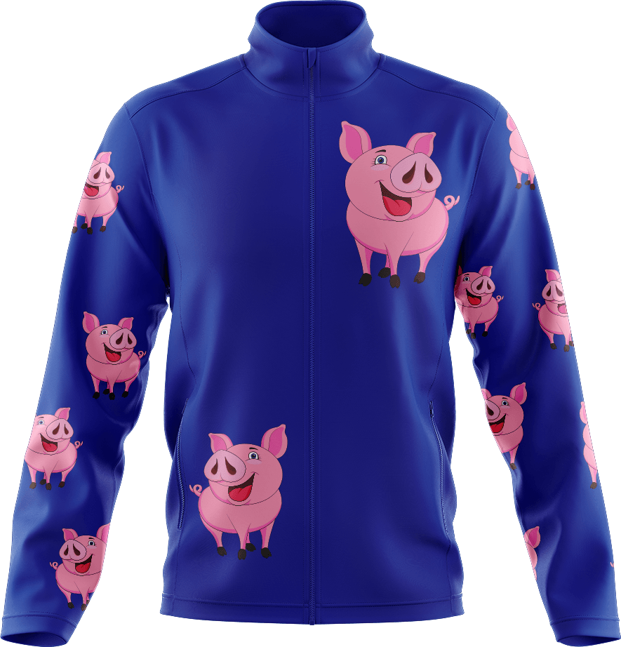 Percy Pig Full Zip Track Jacket - fungear.com.au