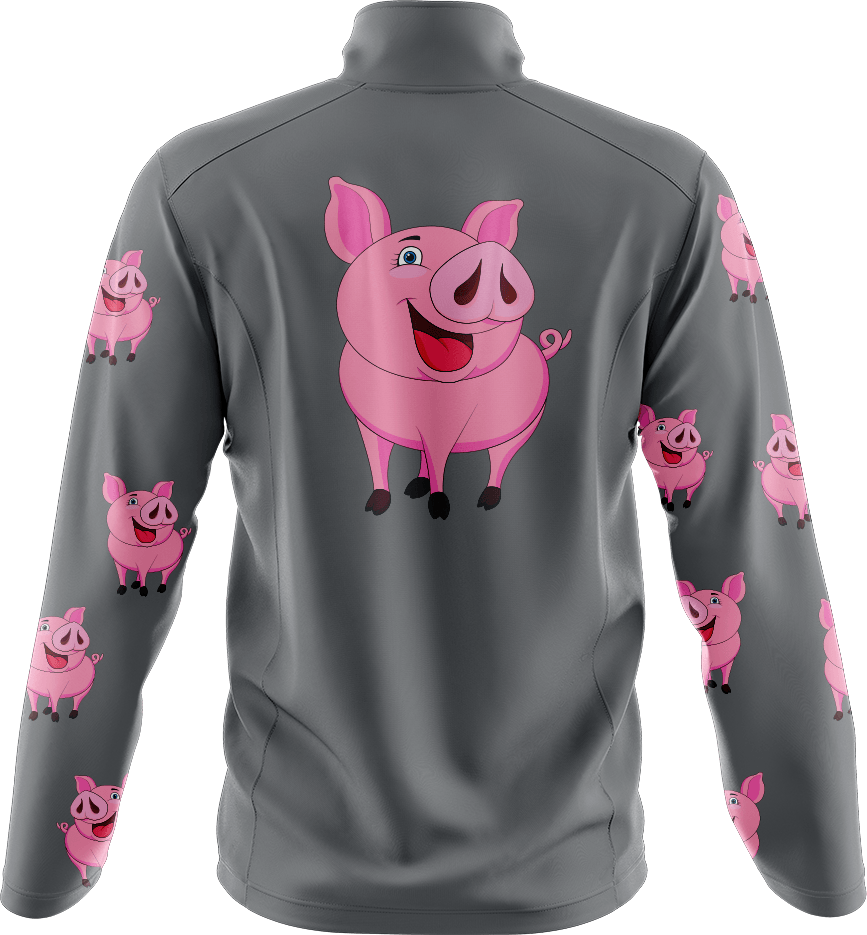 Percy Pig Full Zip Track Jacket - fungear.com.au