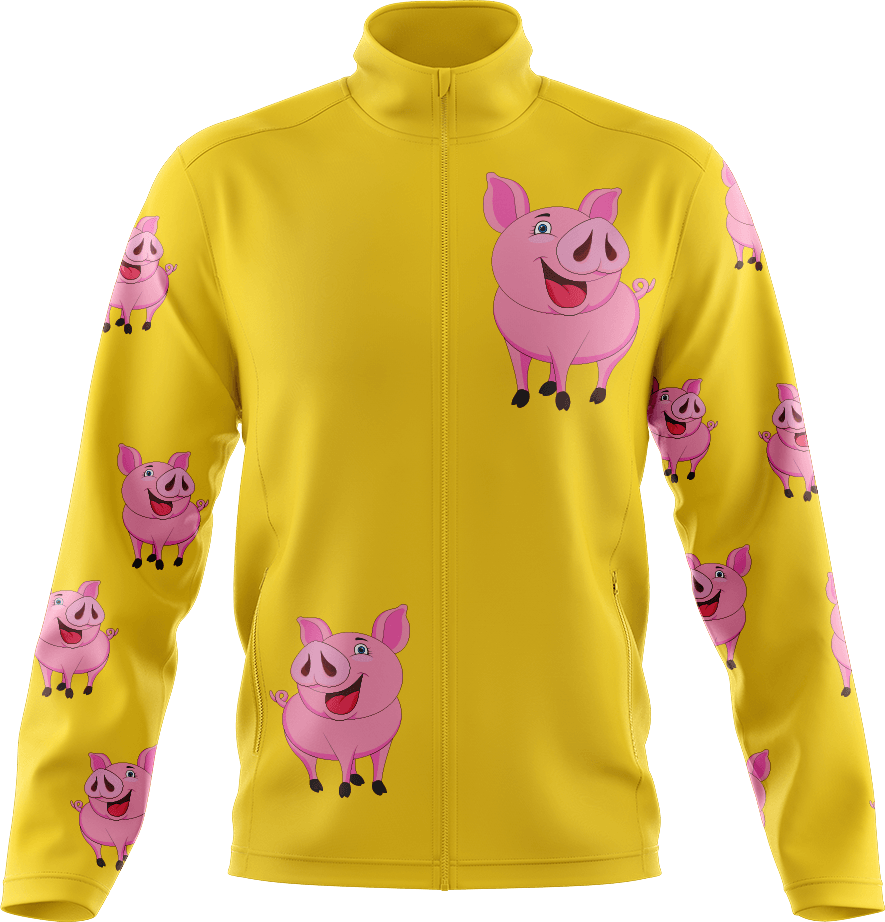 Percy Pig Full Zip Track Jacket - fungear.com.au