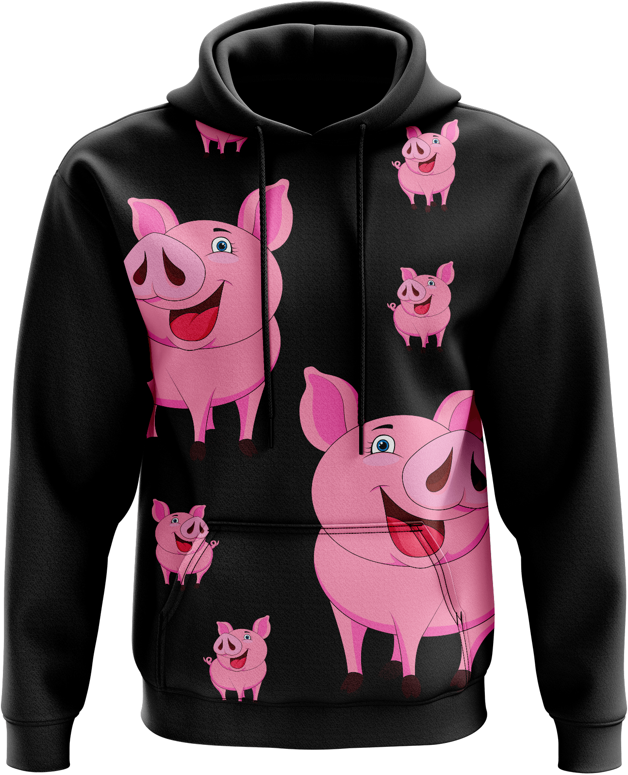 Percy Pig Hoodies - fungear.com.au