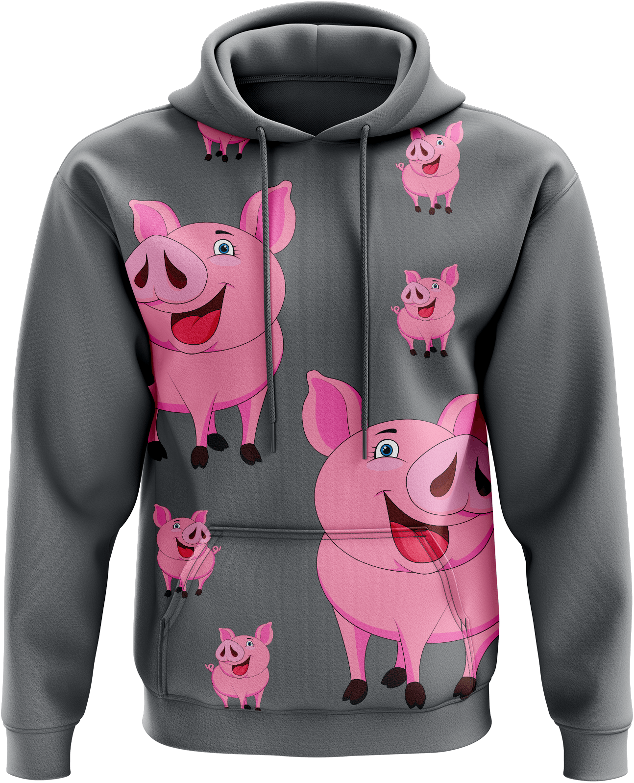 Percy Pig Hoodies - fungear.com.au