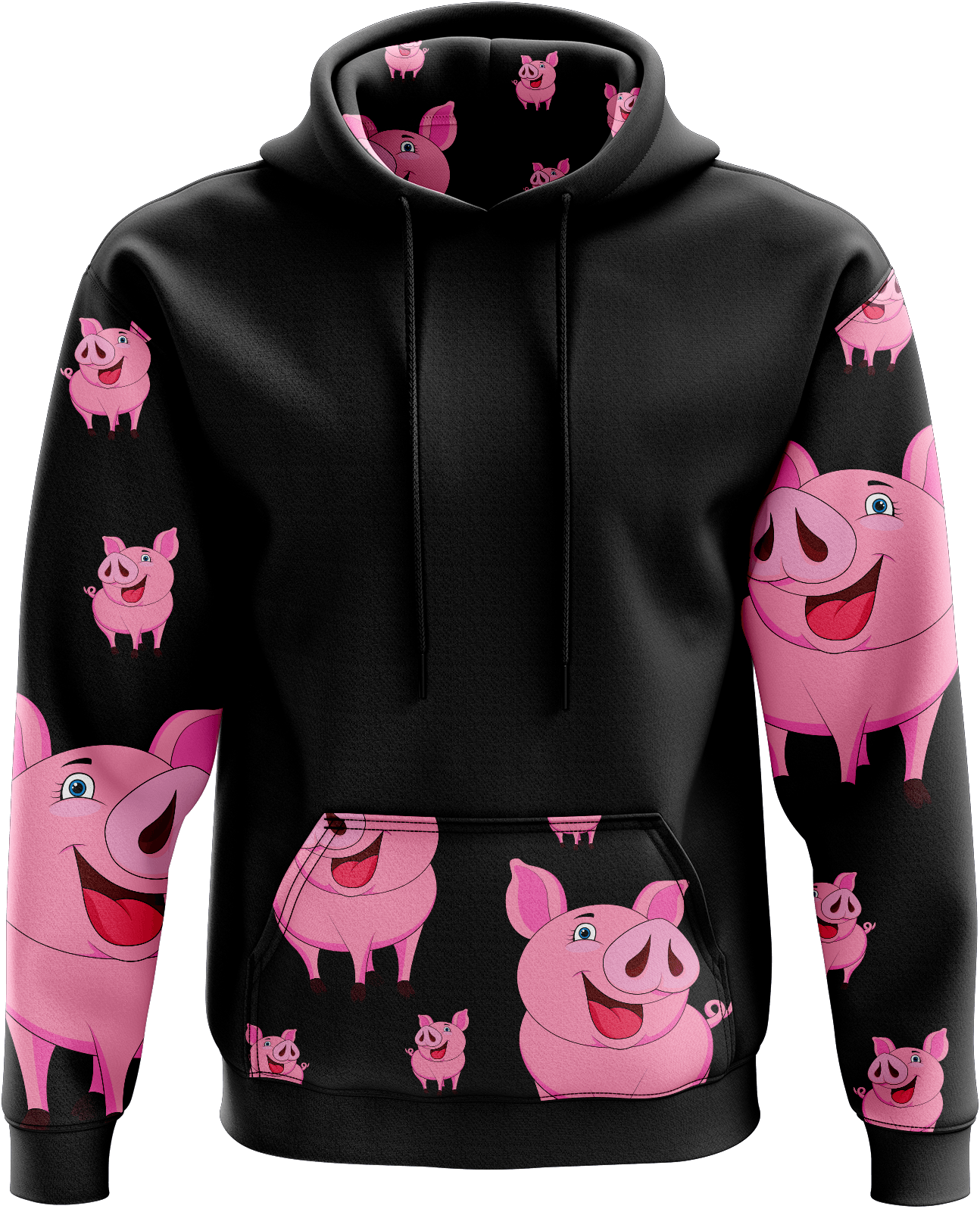 Percy Pig Hoodies - fungear.com.au