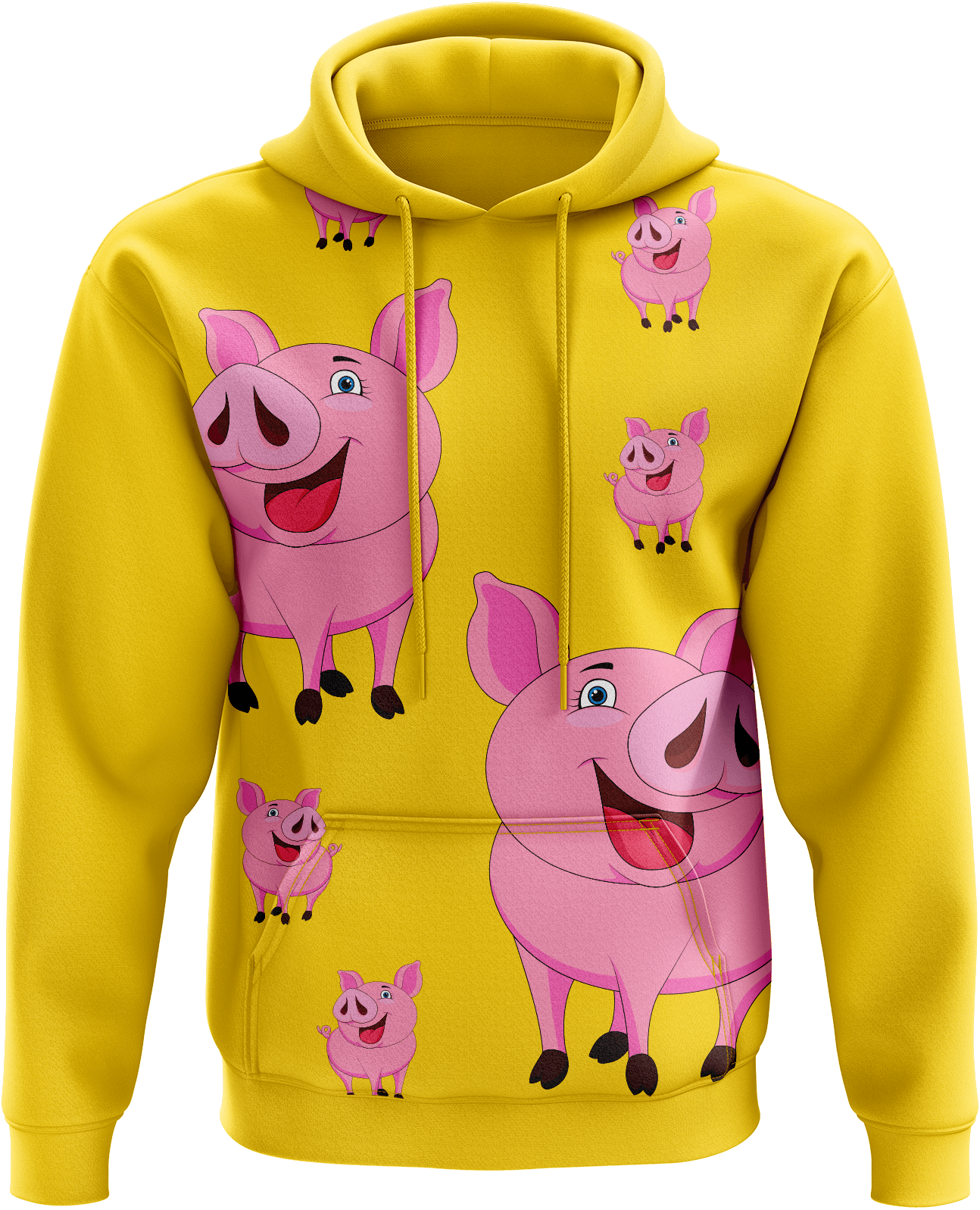 Percy Pig Hoodies - fungear.com.au