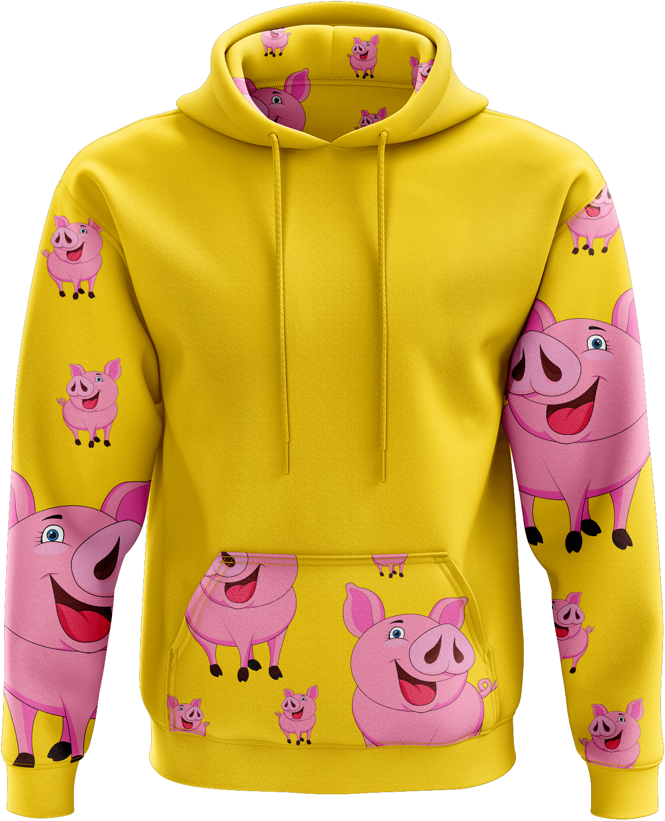Percy Pig Hoodies - fungear.com.au