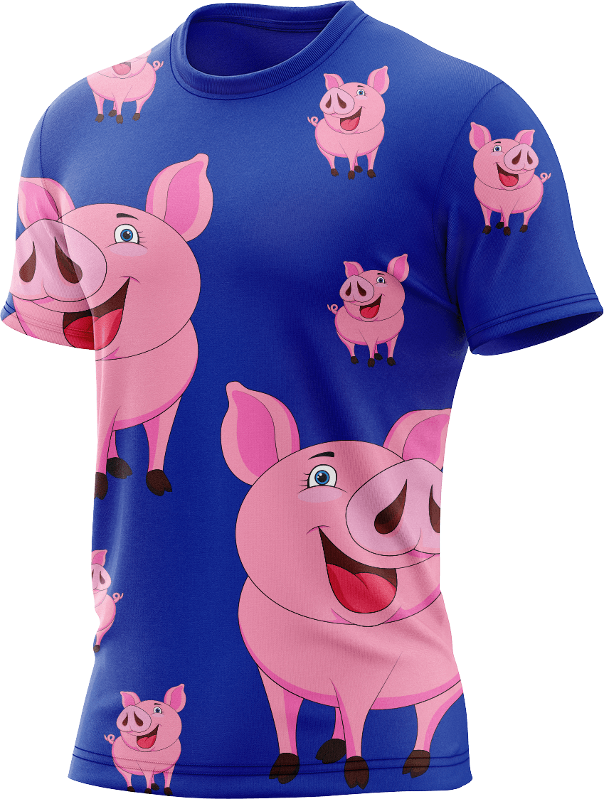 Percy Pig Rash Shirt Short Sleeve
