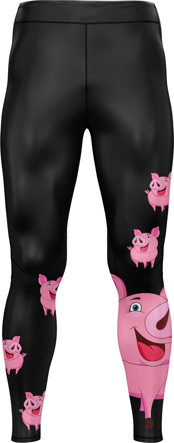 Percy Pig tights 3/4 or full length - fungear.com.au