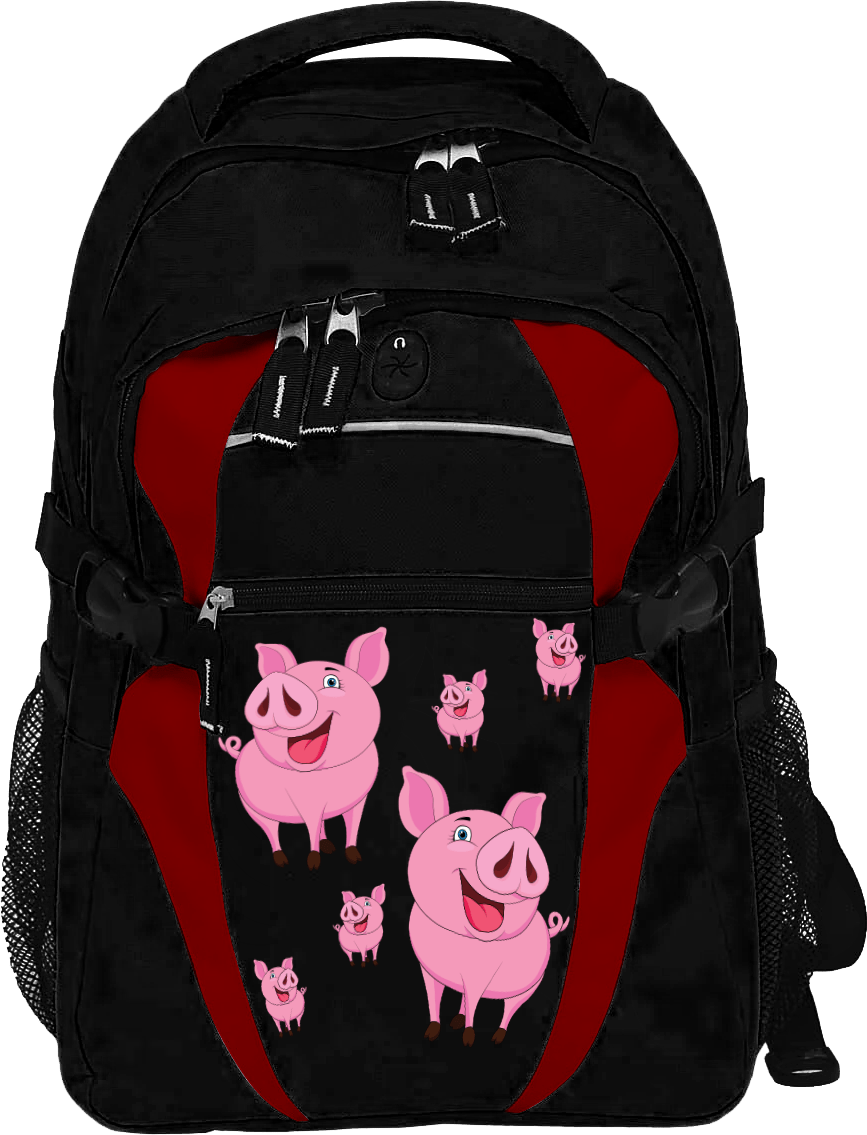 Percy Pig Zenith Backpack Limited Edition - fungear.com.au