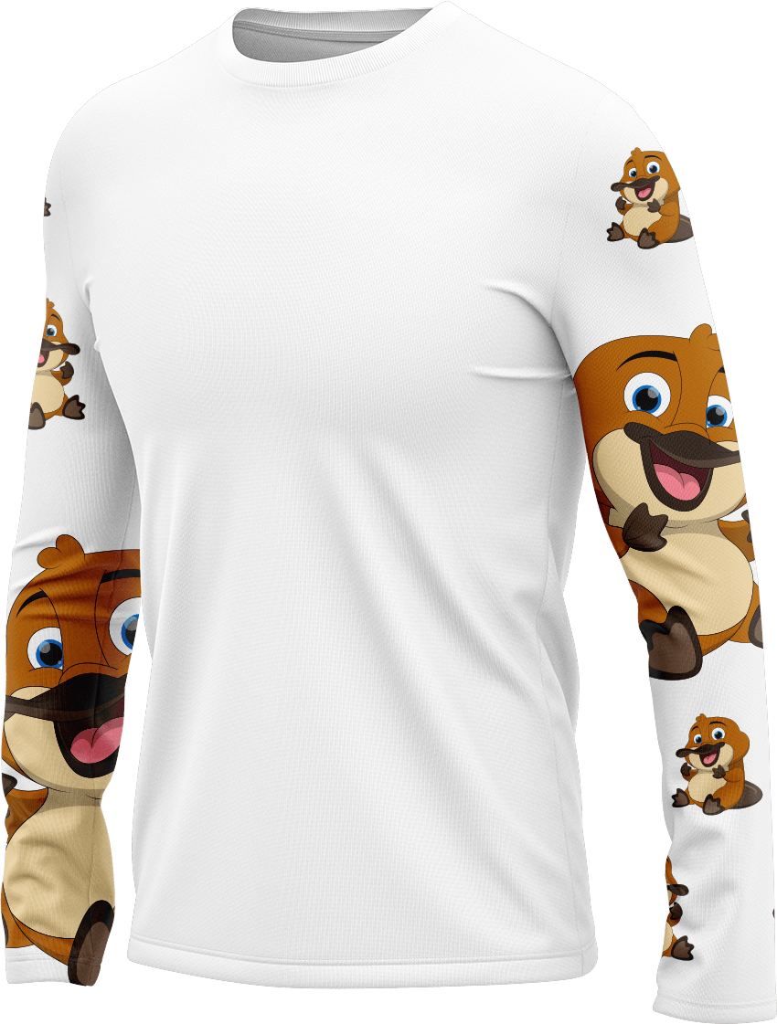 Playa Platypus Rash T-Shirt Long Sleeve - fungear.com.au