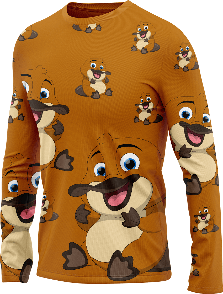 Playa Platypus Rash T-Shirt Long Sleeve - fungear.com.au