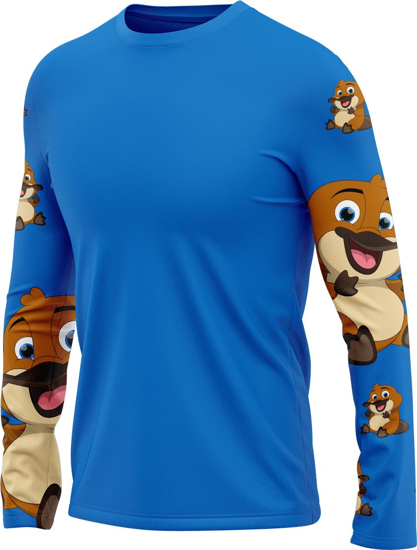 Playa Platypus Rash T-Shirt Long Sleeve - fungear.com.au