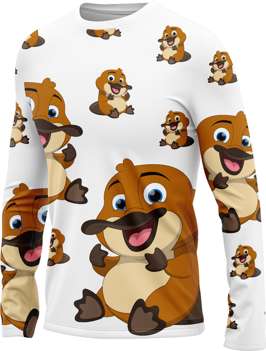 Playa Platypus Rash T-Shirt Long Sleeve - fungear.com.au