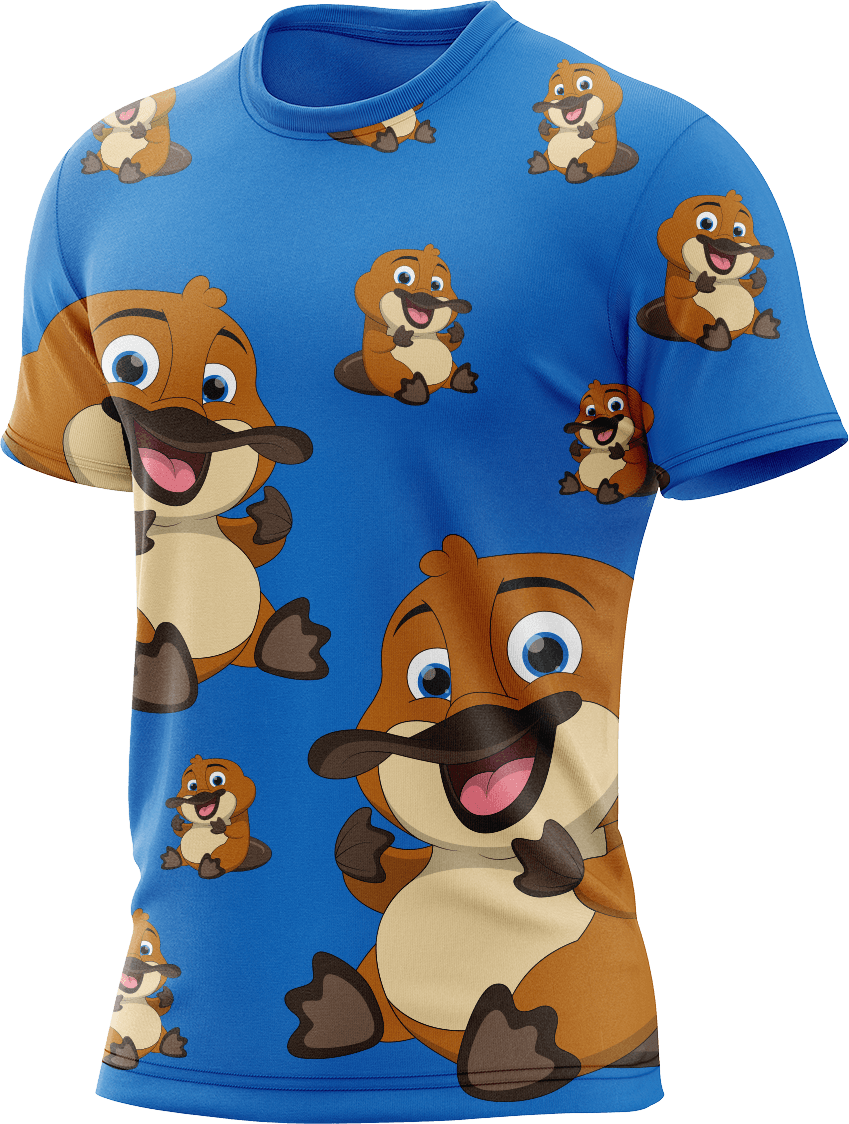 Playa Platypus Rash T-Shirt Short Sleeve - fungear.com.au