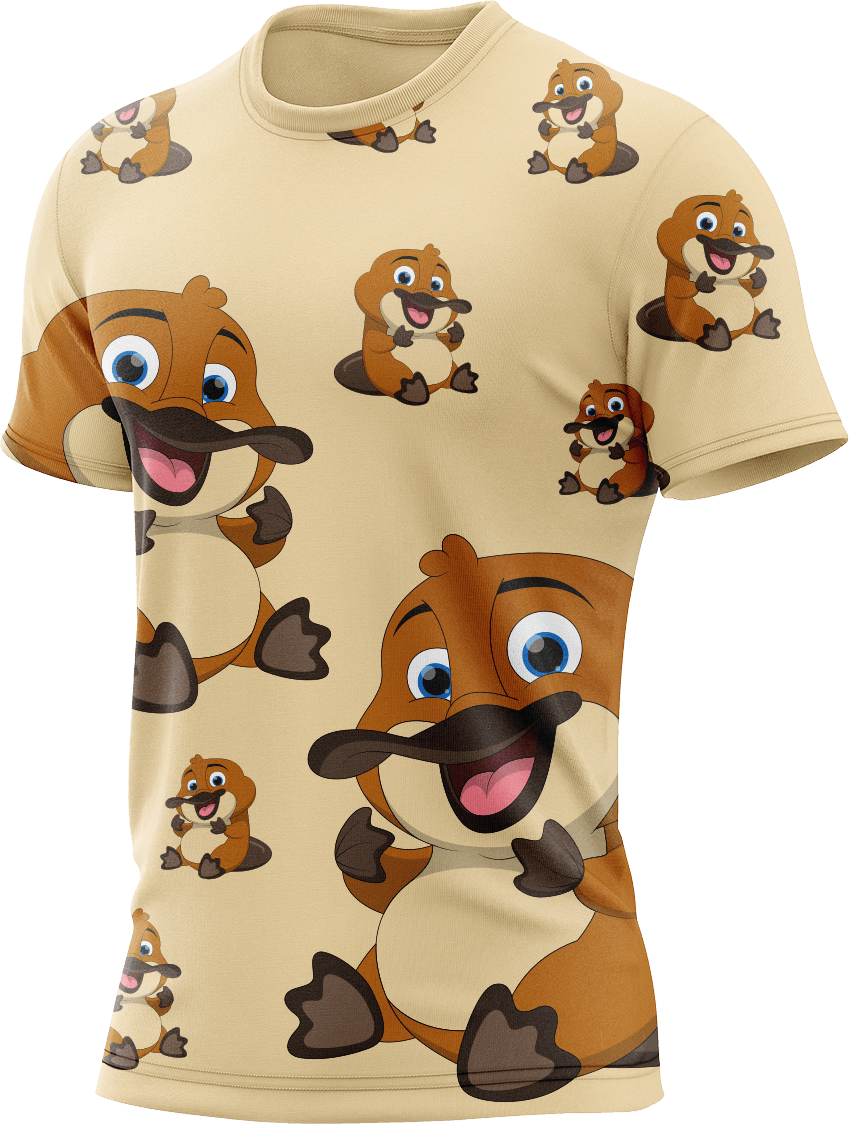 Playa Platypus Rash T-Shirt Short Sleeve - fungear.com.au