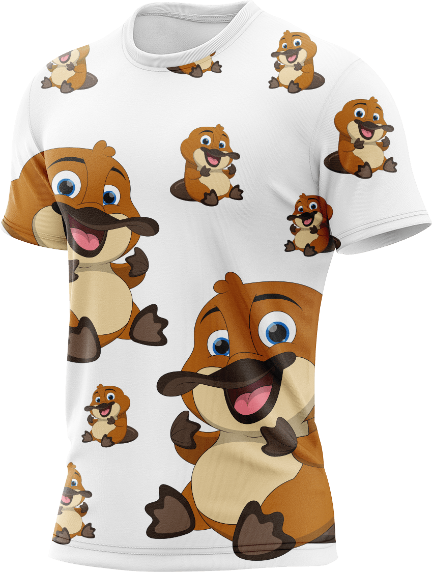 Playa Platypus Rash T-Shirt Short Sleeve - fungear.com.au