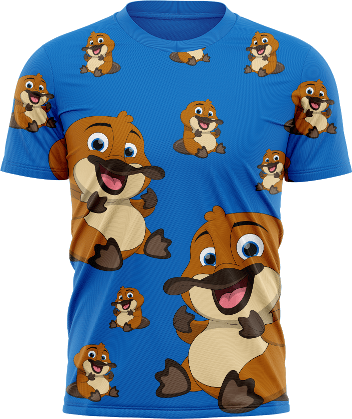Playa Platypus T shirts - fungear.com.au