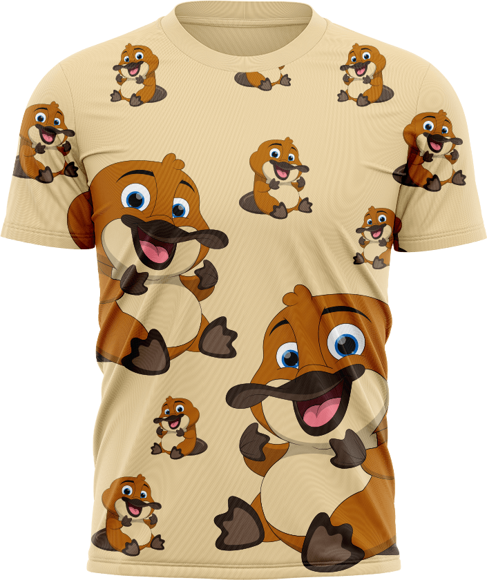 Playa Platypus T shirts - fungear.com.au