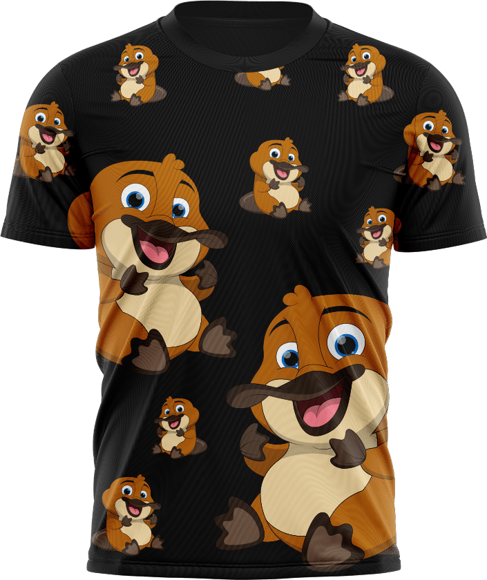 Playa Platypus T shirts - fungear.com.au