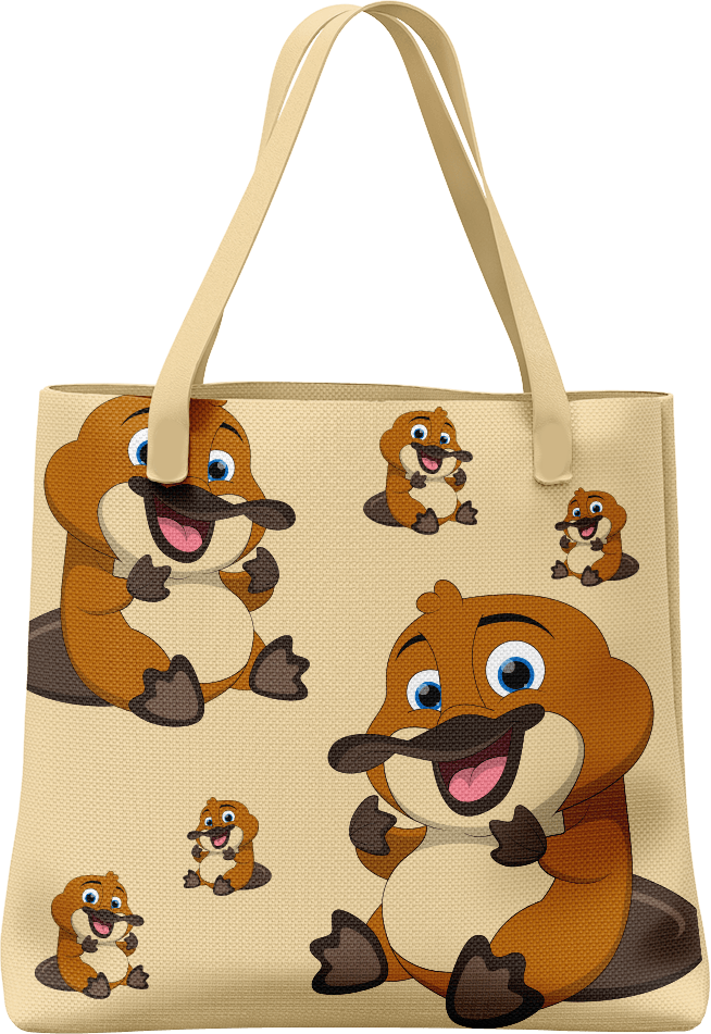 Playa Platypus Tote Bag - fungear.com.au