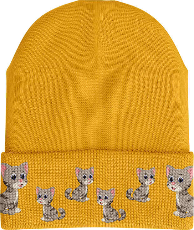 Playful Pussycat Beanie - fungear.com.au