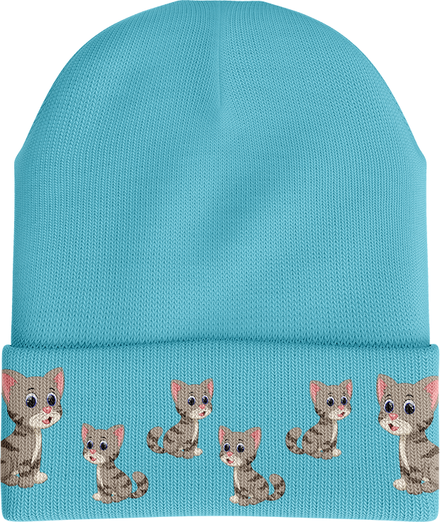 Playful Pussycat Beanie - fungear.com.au