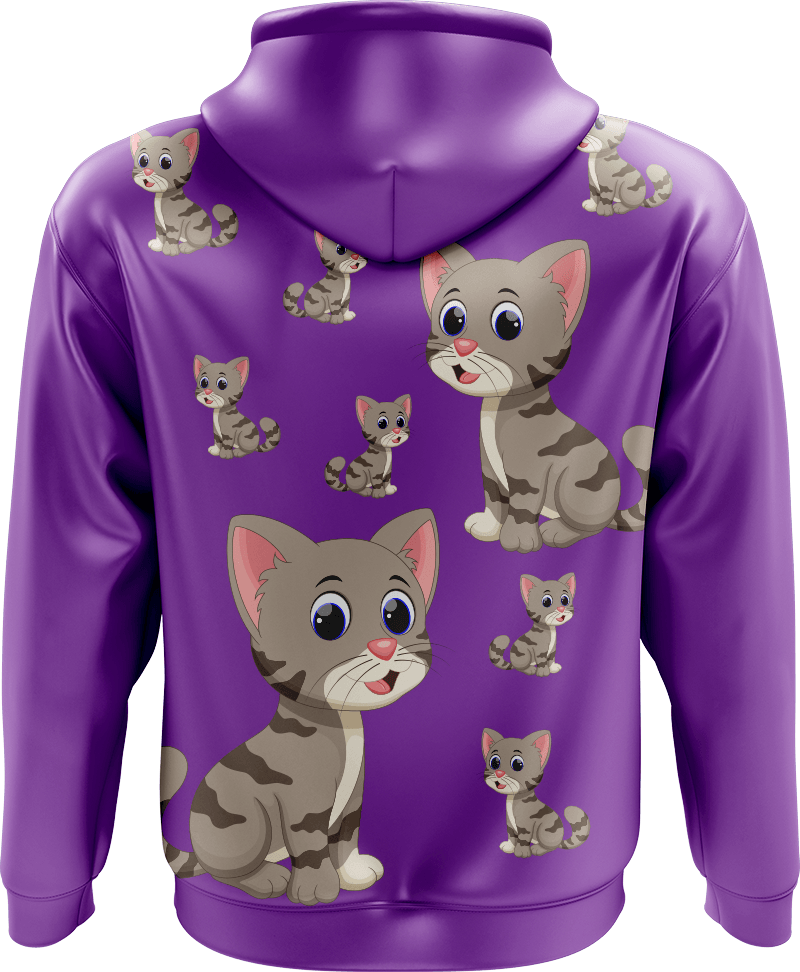 Playful Pussycat Full Zip Hoodies Jacket - fungear.com.au