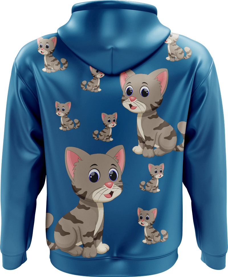 Playful Pussycat Full Zip Hoodies Jacket - fungear.com.au