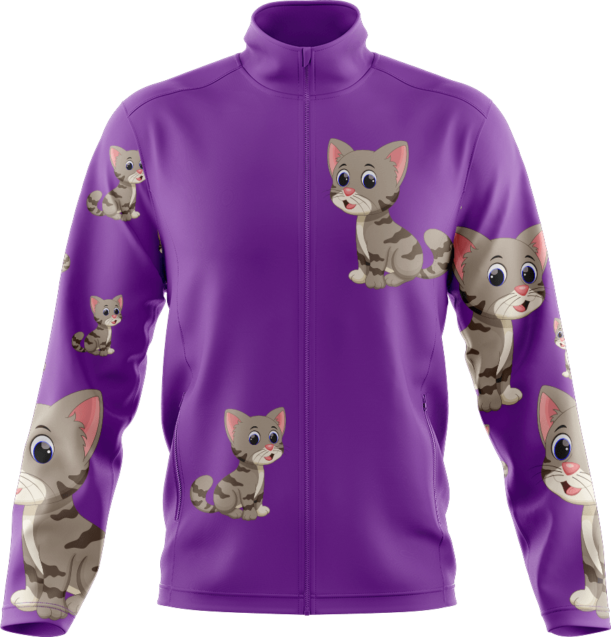 Playful Pussycat Full Zip Track Jacket - fungear.com.au