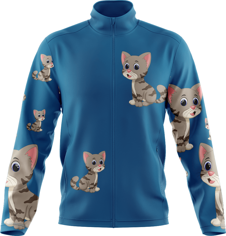 Playful Pussycat Full Zip Track Jacket - fungear.com.au