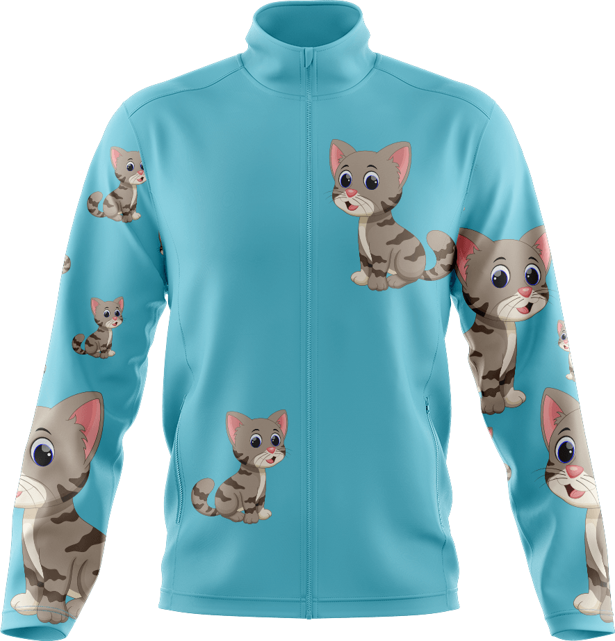 Playful Pussycat Full Zip Track Jacket - fungear.com.au