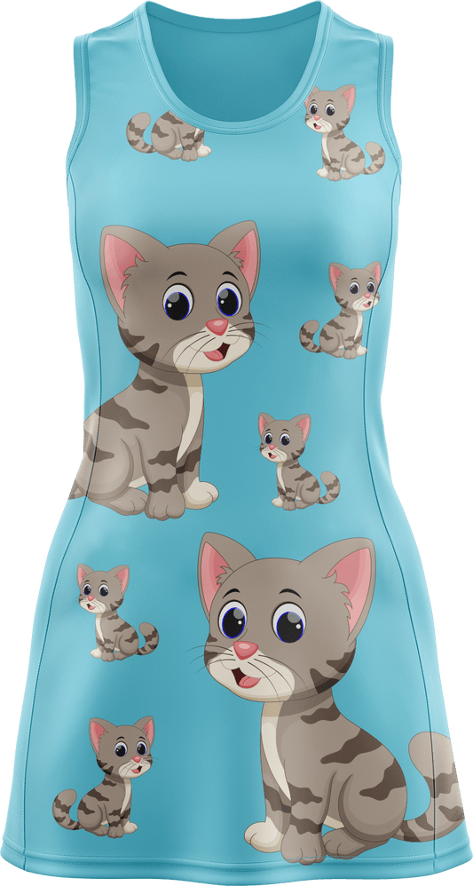 Playful Pussycat Ladies Mini Dress - fungear.com.au