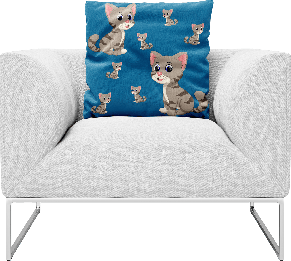 Playful Pussycat Pillows Cushions