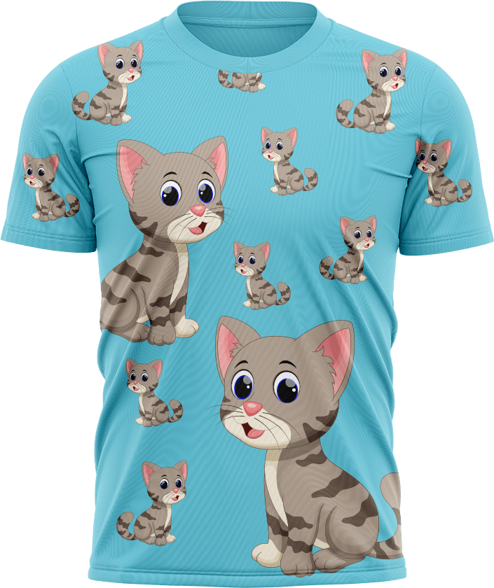 Playful Pussycat T shirts - fungear.com.au