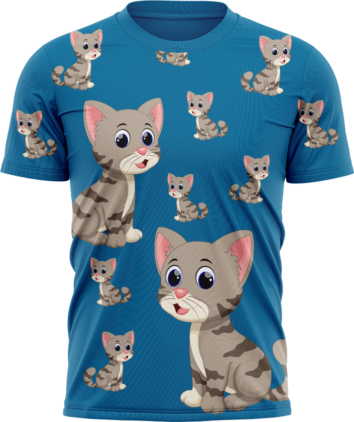Playful Pussycat T shirts - fungear.com.au