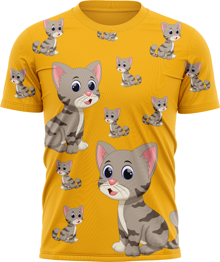 Playful Pussycat T shirts - fungear.com.au