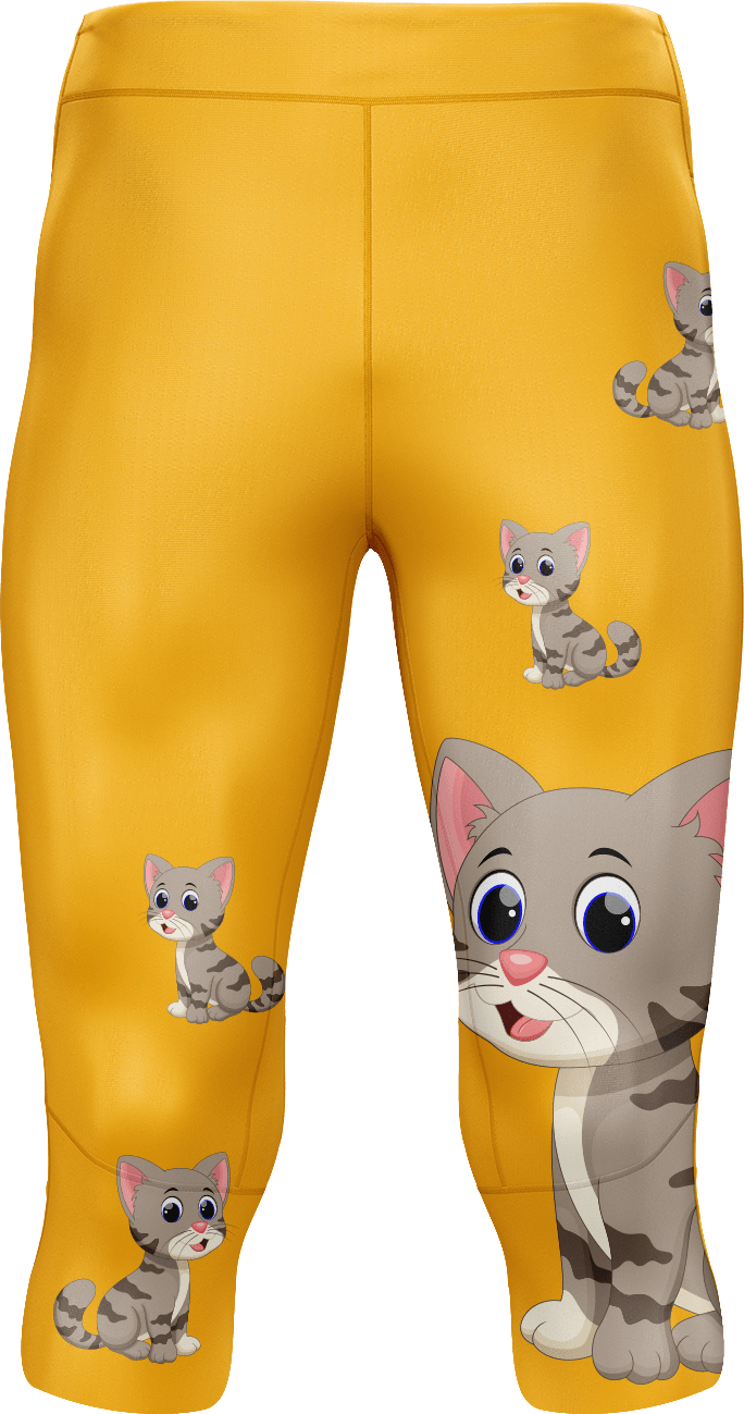 Playful Pussycat Tights 3/4 or full length - fungear.com.au