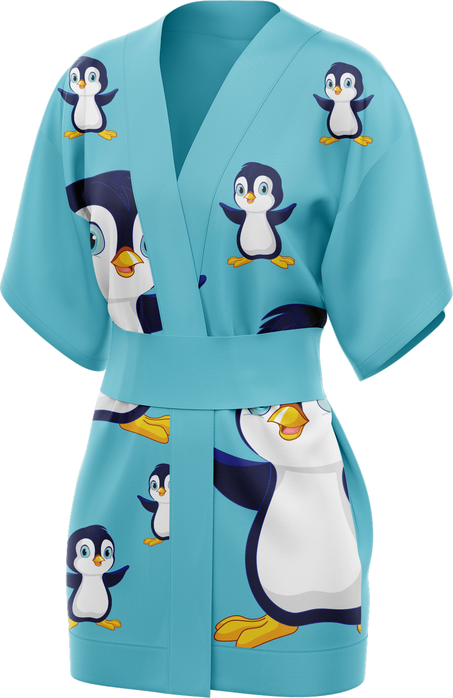 Pranksta Penguin Kimono - fungear.com.au