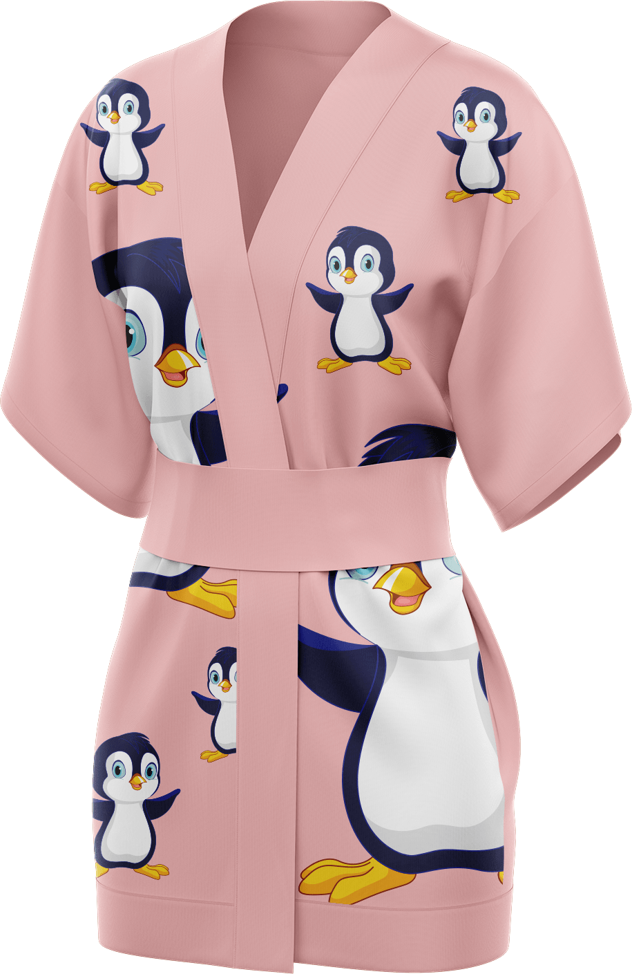 Pranksta Penguin Kimono - fungear.com.au