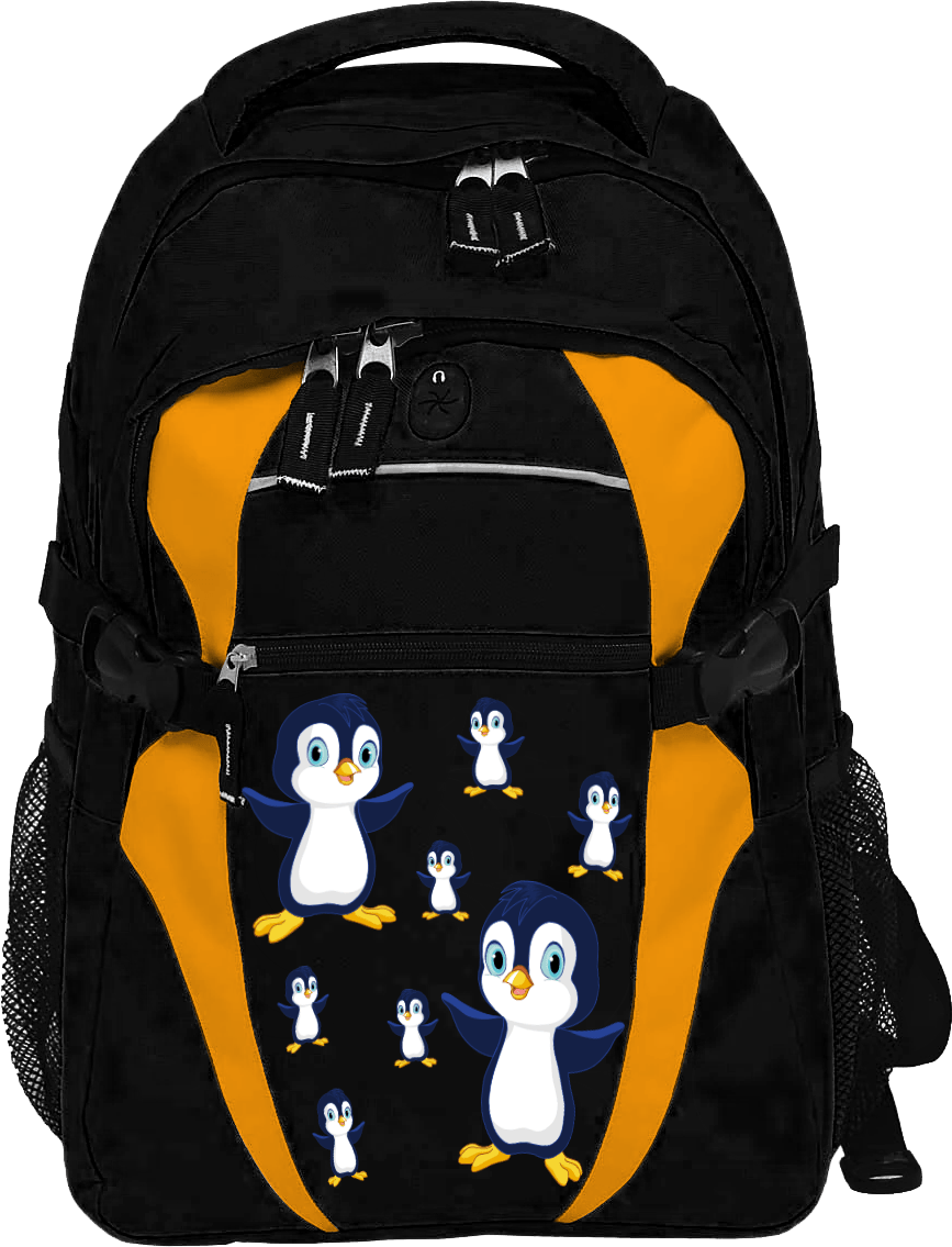 Pranksta Penguin Zenith Backpack Limited Edition - fungear.com.au