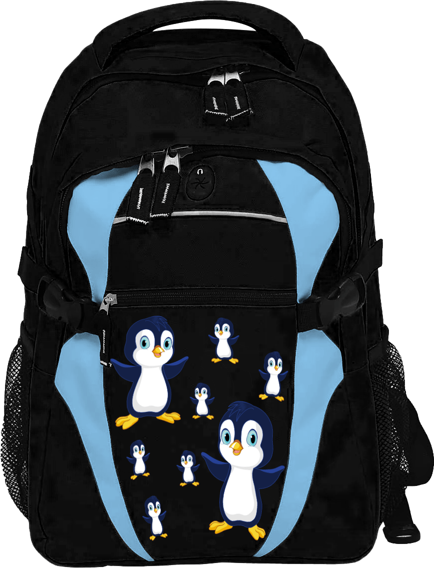 Pranksta Penguin Zenith Backpack Limited Edition - fungear.com.au
